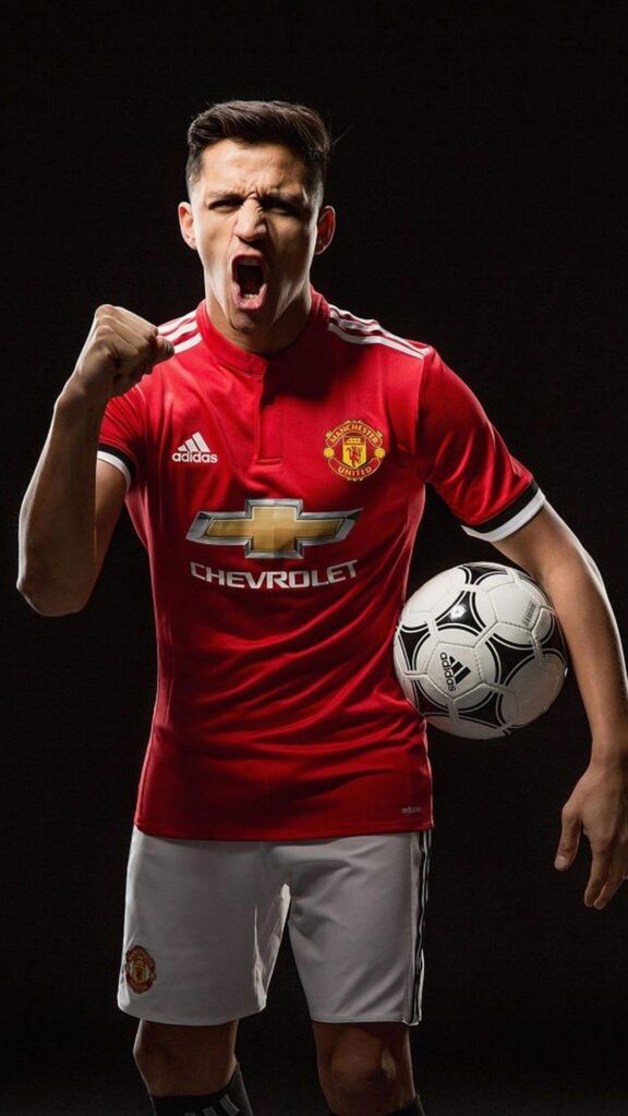 Alexis Sanchez Manchester United iPhone Wallpapers