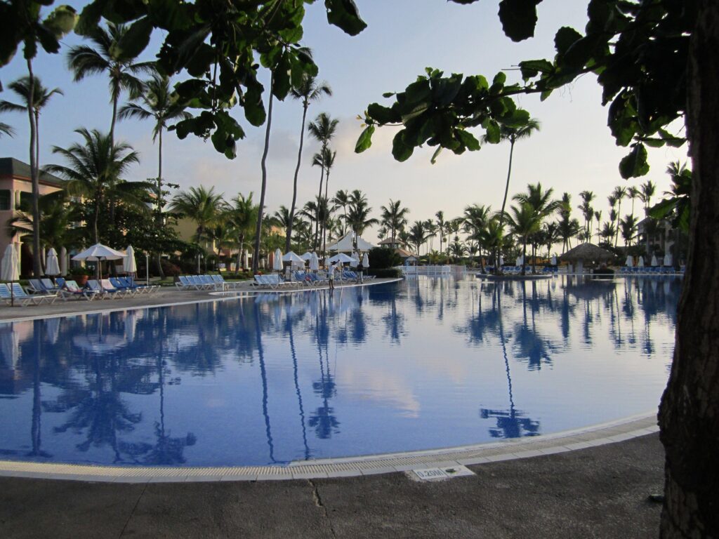 Beach Republic Water Pool Resort Dominican 2K Wallpapers Free