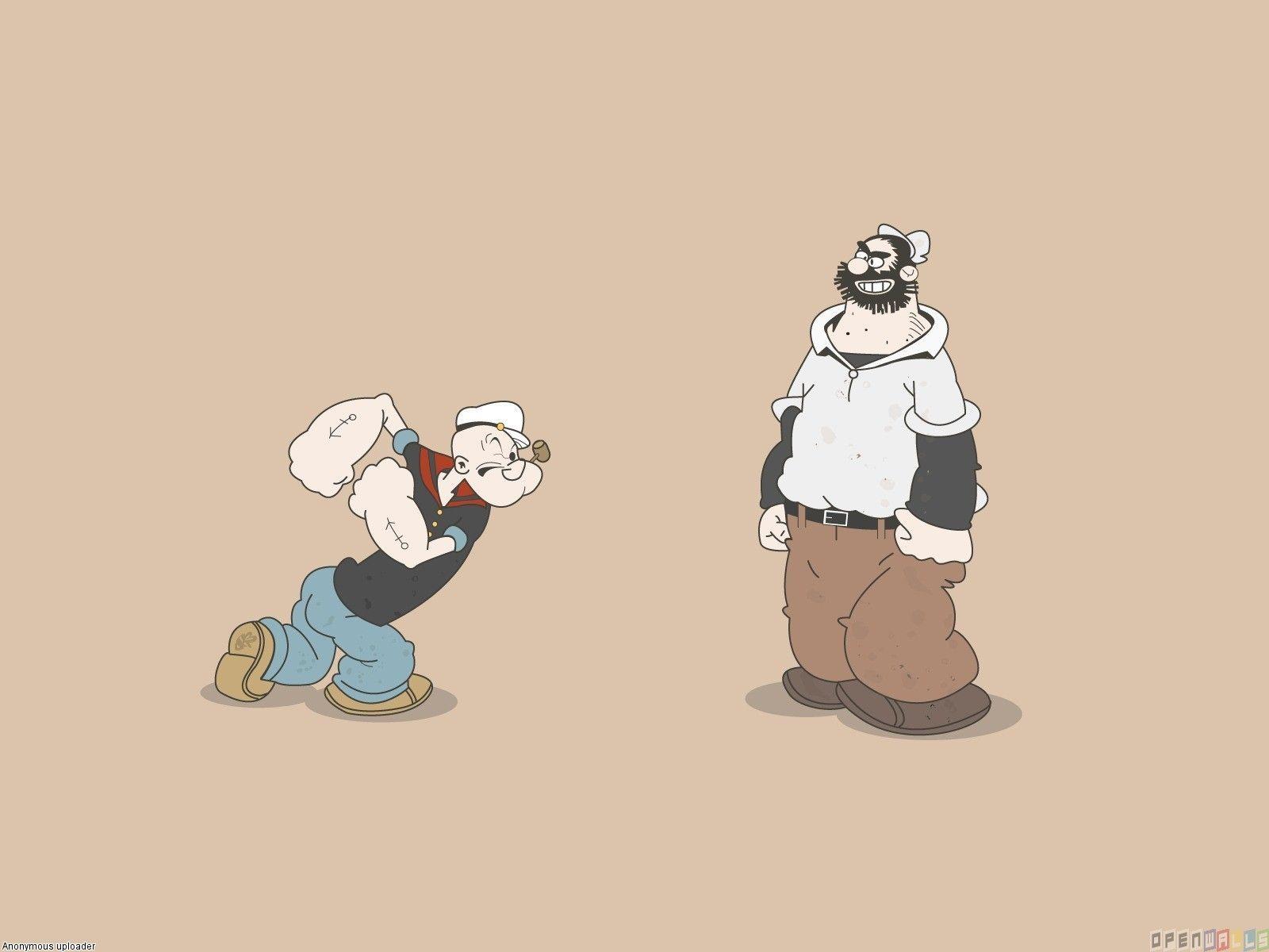 Popeye the sailor man and bluto wallpapers