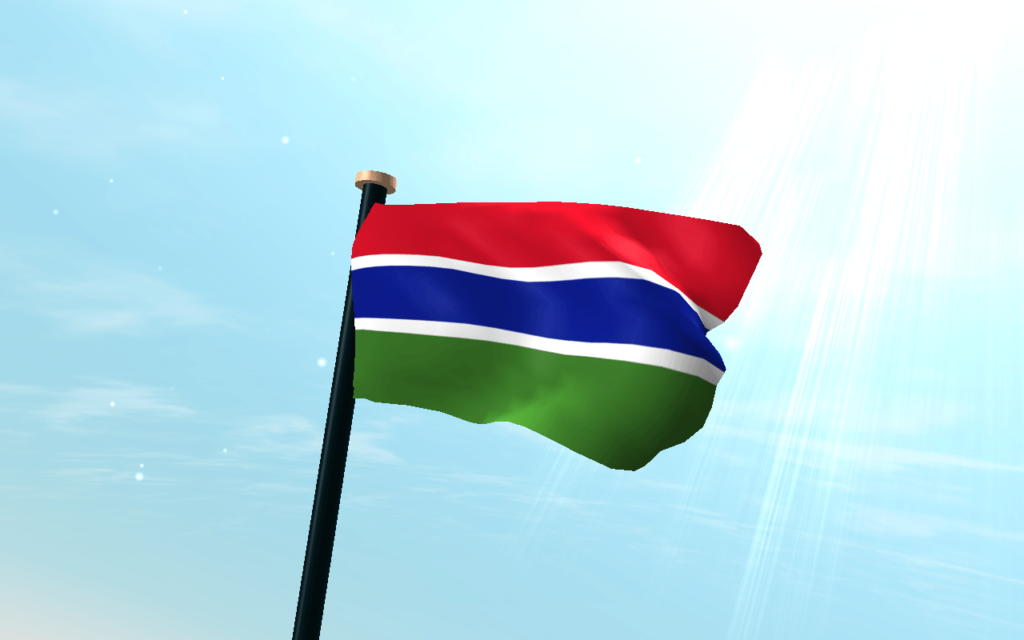 Gambia Flag Ukrobstep