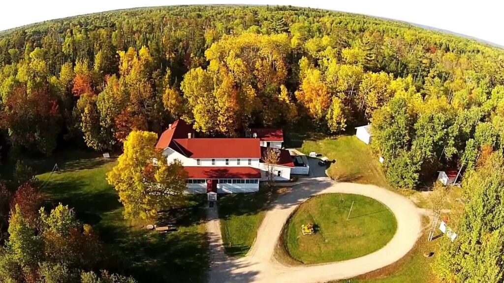 Voyageurs National Park by Drone Kettle Falls Hotel