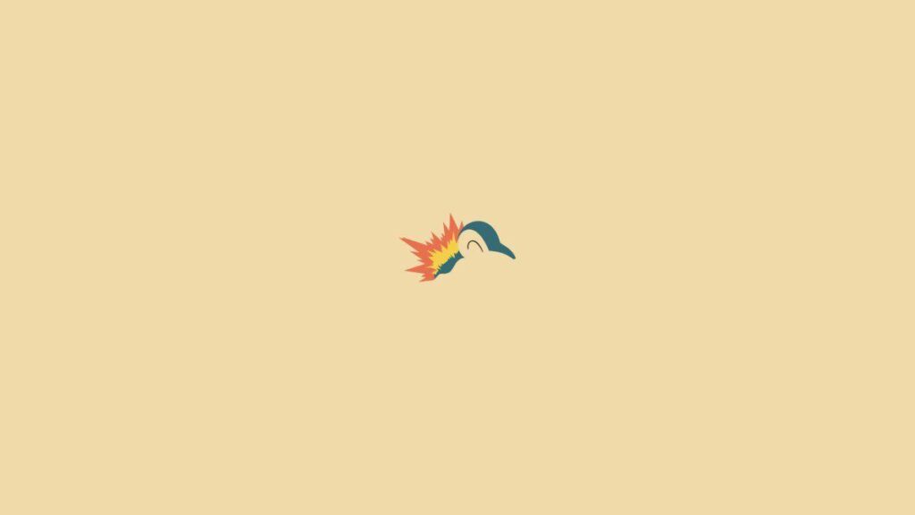 Minimalist Cyndaquil by Muzikere