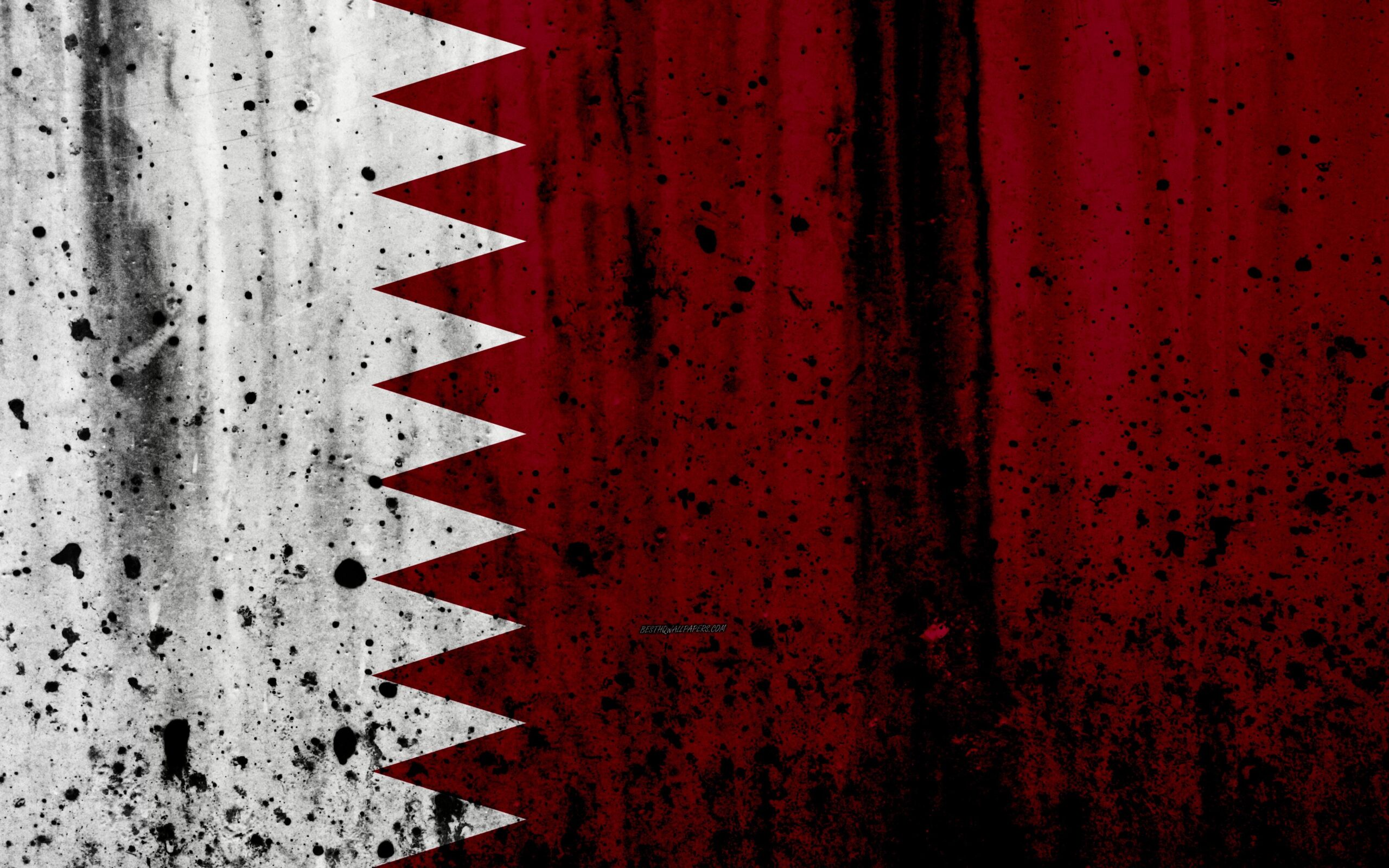 Download wallpapers Qatari flag, k, grunge, flag of Qatar, Asia
