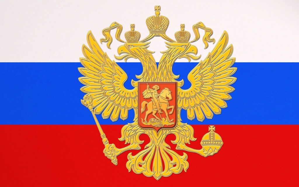 Flag and National Emblem of Russia wallpapers and Wallpaper