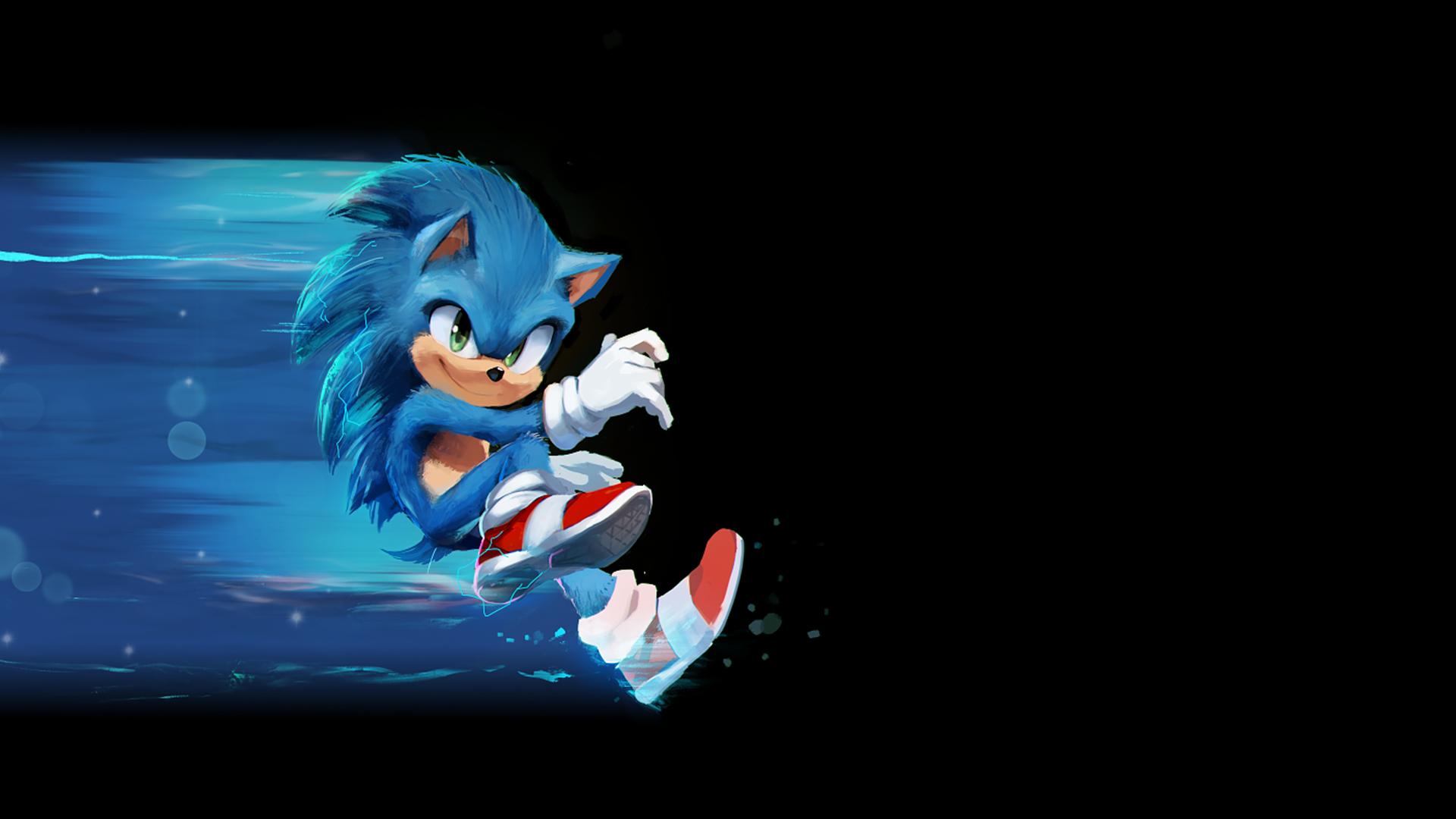 Sonic the Hedgehog Artwork Wallpaper, 2K Movies K