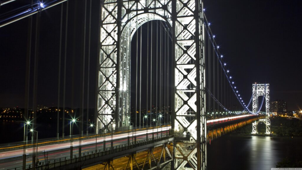 George Washington Bridge at Night ❤ K 2K Desk 4K Wallpapers for K