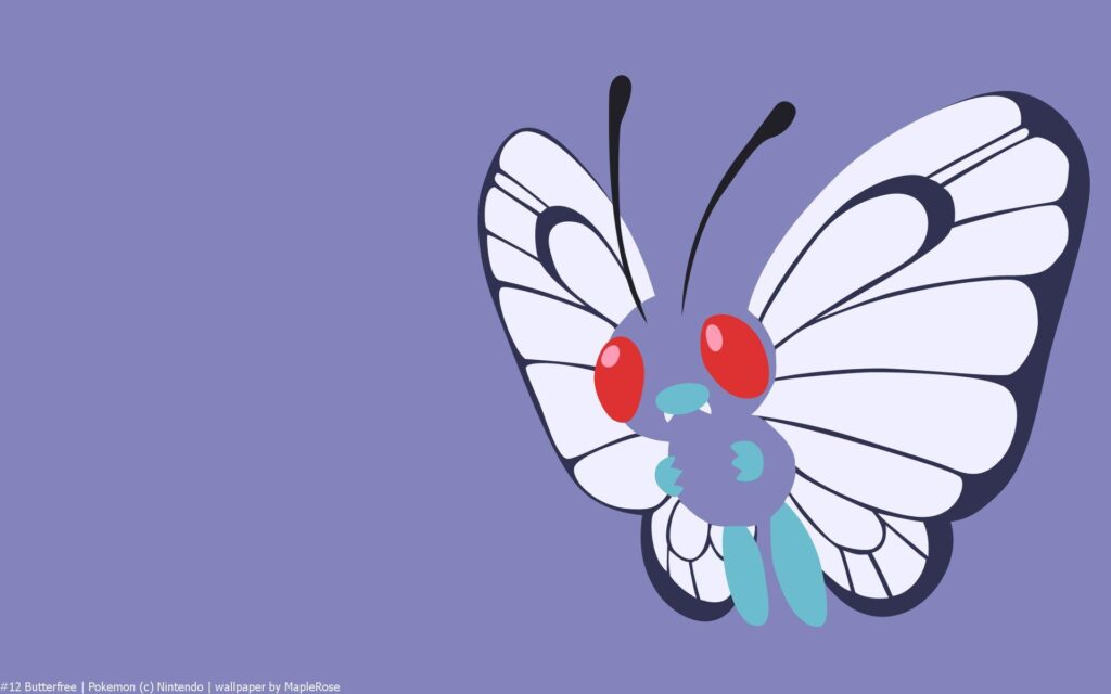 Butterfree Pokemon 2K Wallpapers