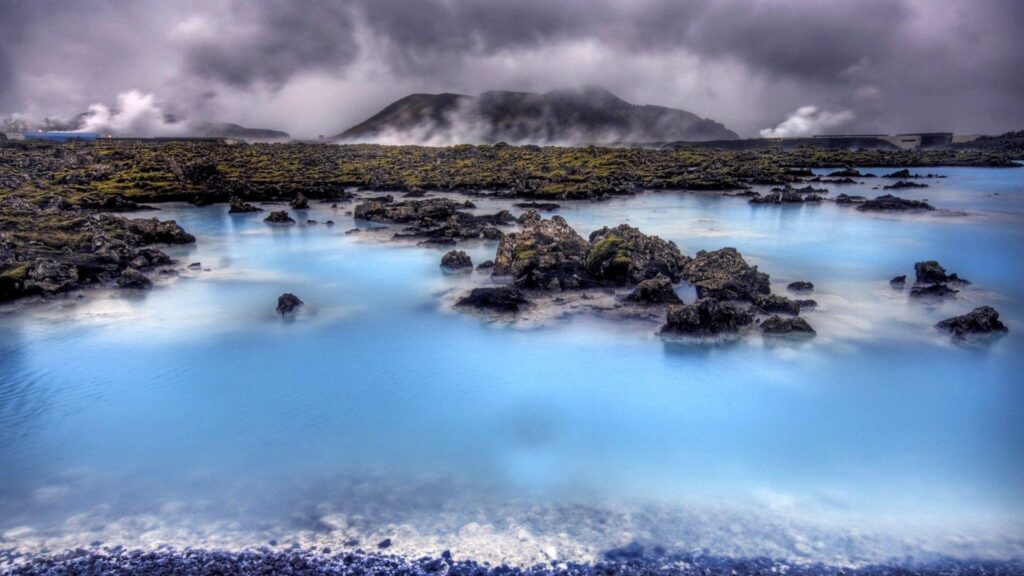 Free Iceland Blue Lagoon Wallpapers 2K « Long Wallpapers