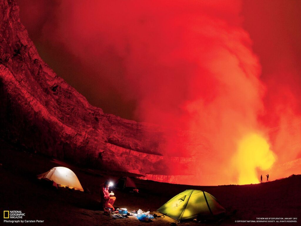 Mount Nyiragongo, Congo