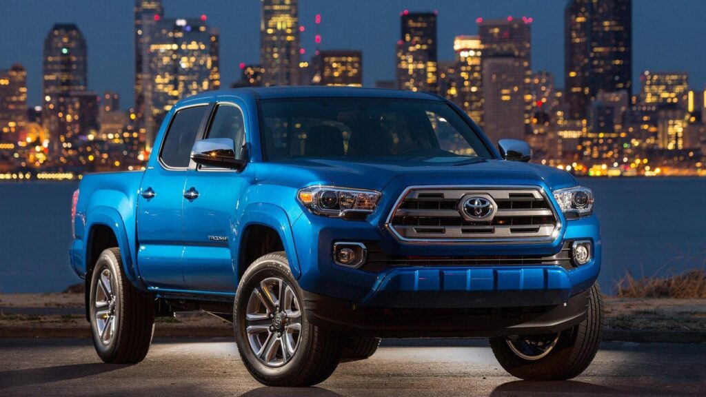 BLUE TOYOTA TACOMA 2K WALLPAPERS