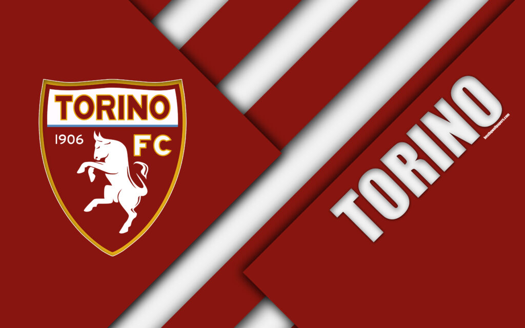 Download wallpapers Torino FC, logo, k, material design, football