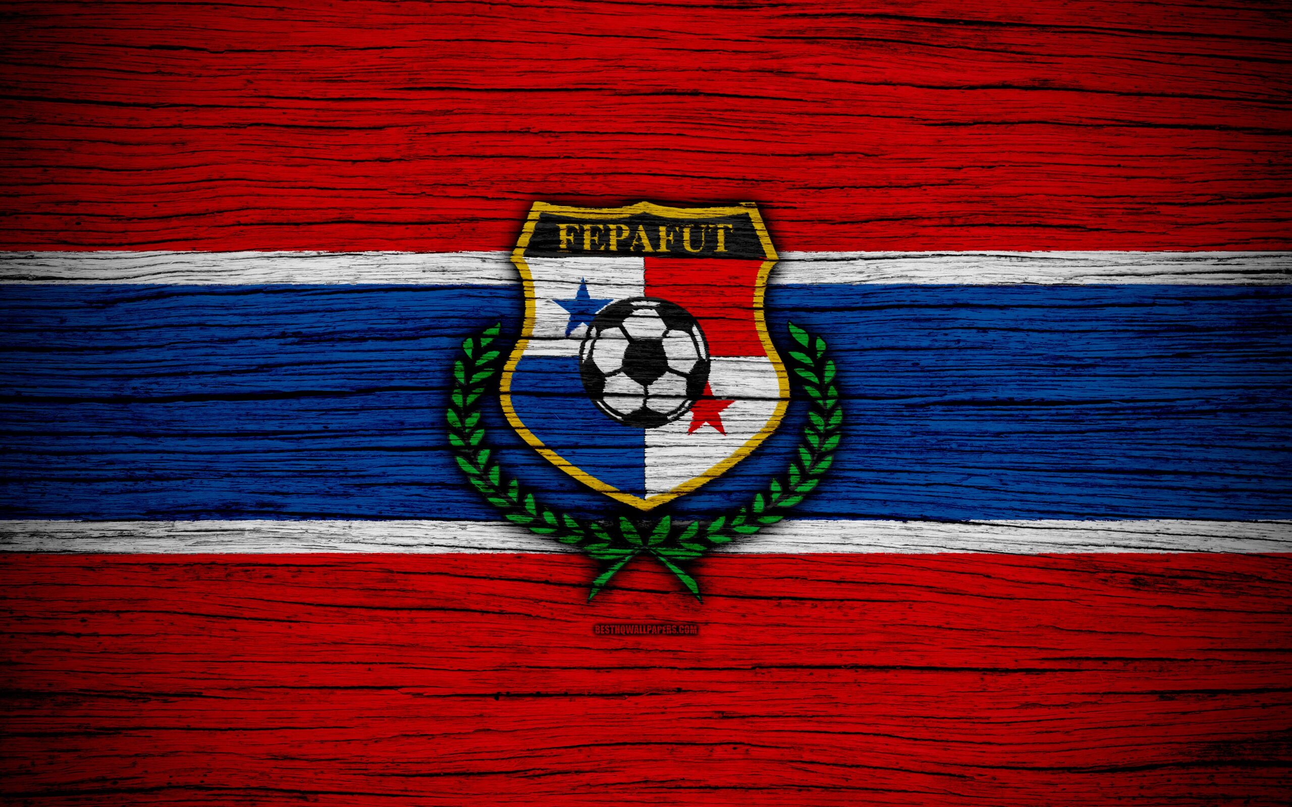 Download wallpapers k, Panama national football team, logo, North