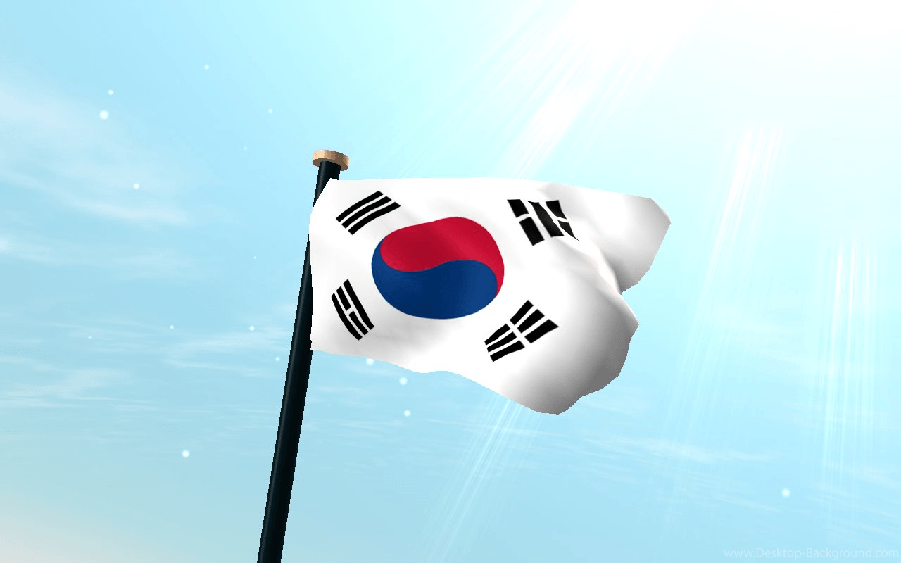 South Korea Flag D Wallpapers Android Apps On Google Play Desktop