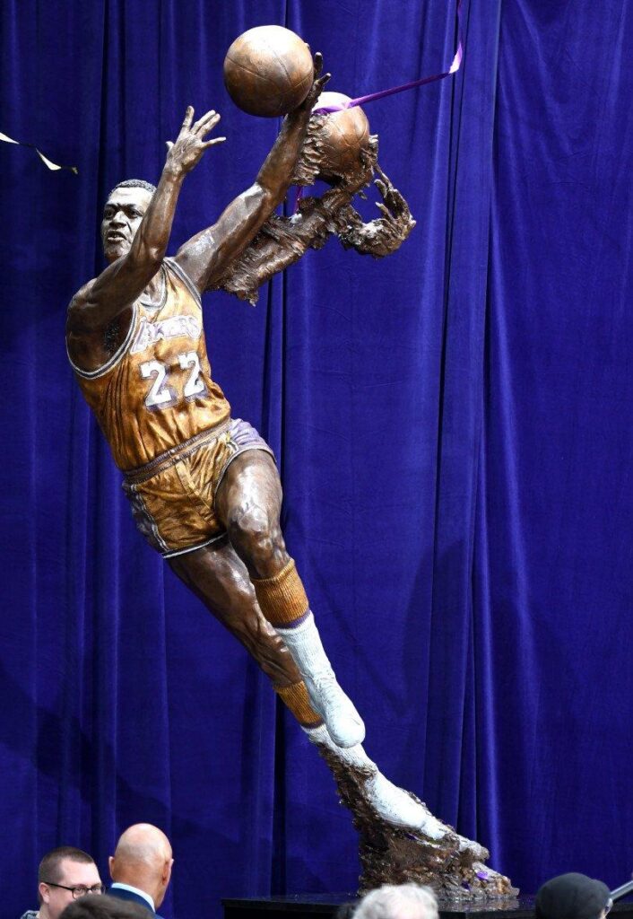 Elgin Baylor – Sports Commission Bronze Statue