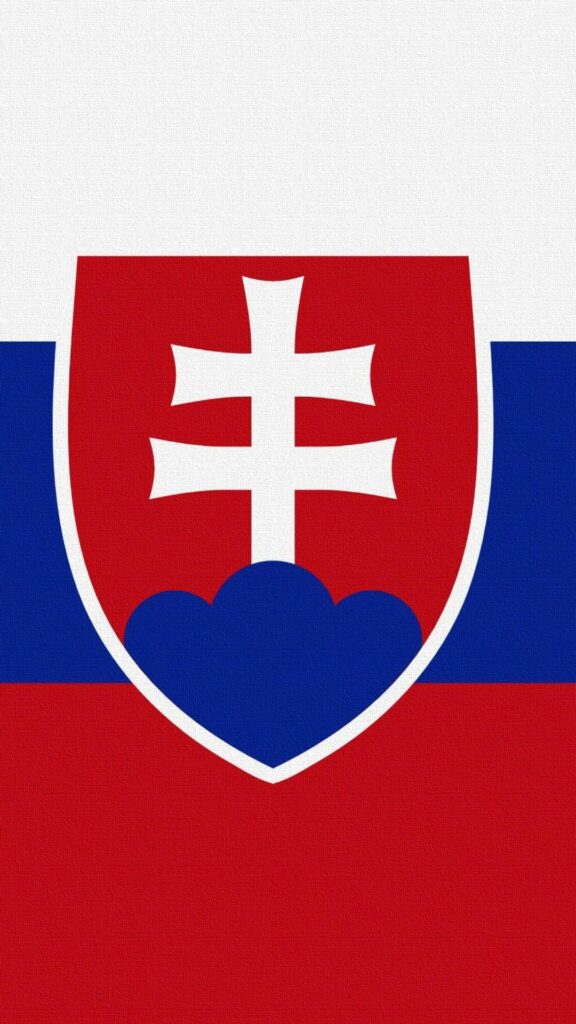 Slovakia flag iphone mobile wallpapers free