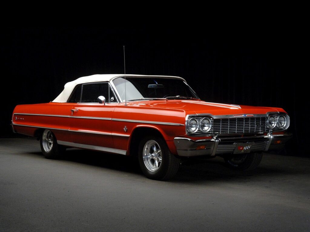Chevrolet Impala Convertible classic muscle wallpapers
