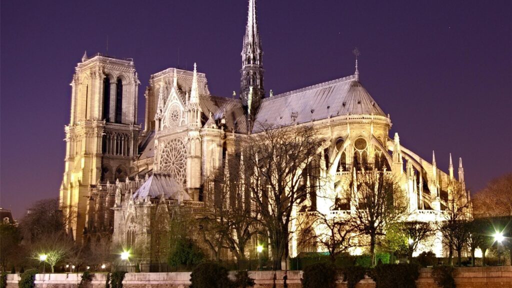 Notre dame cathedral wallpapers