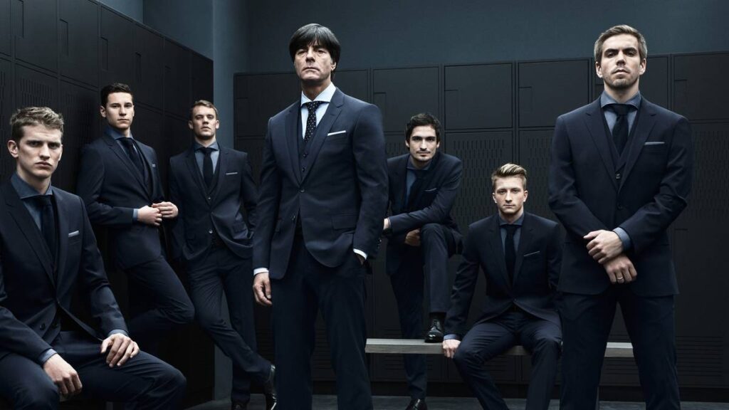 HUGO BOSS Outfits the German Football Team for World Cup