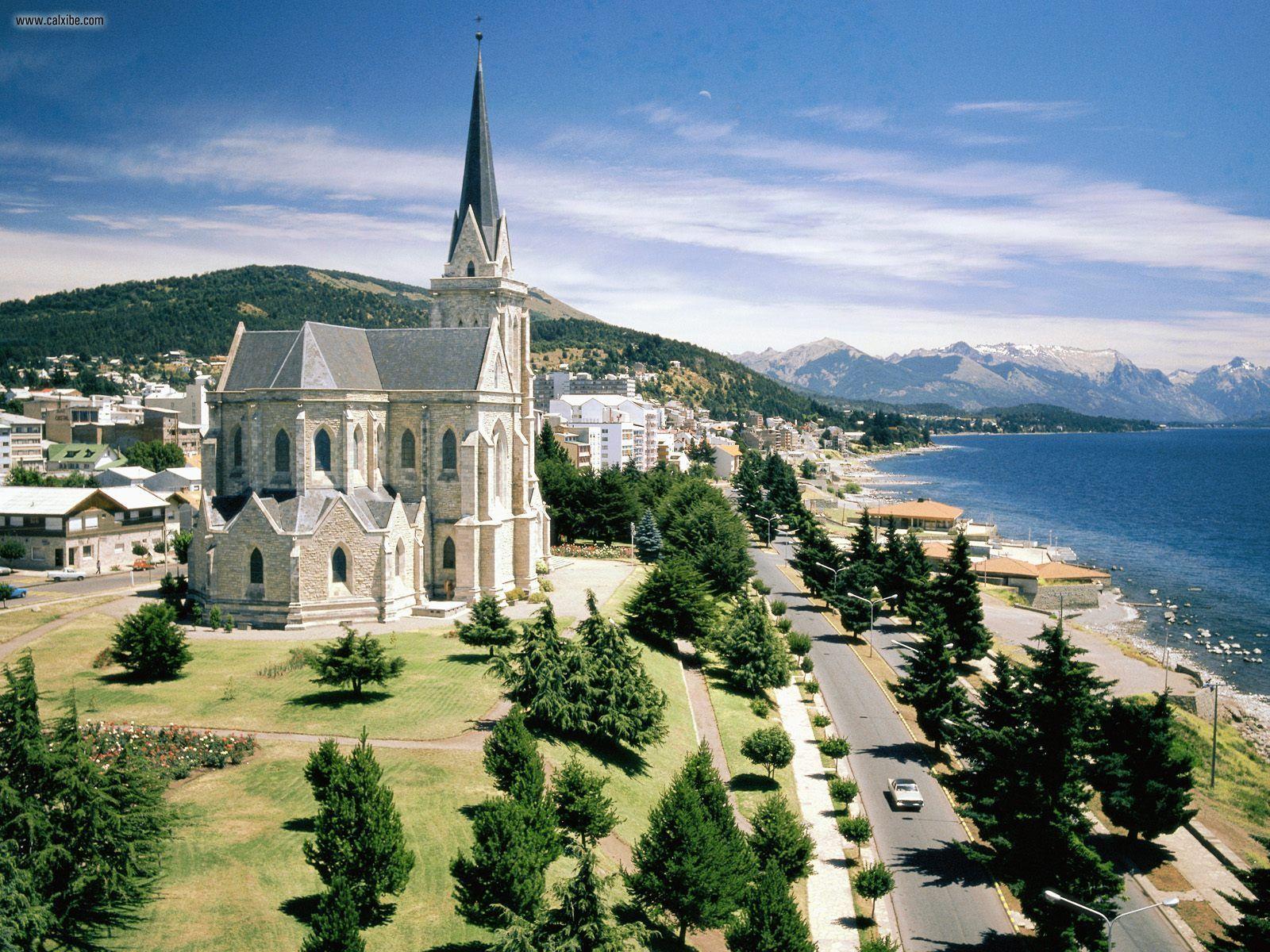 Known places Nahuel Huapi Lake And Cathedral Bariloche Argentina