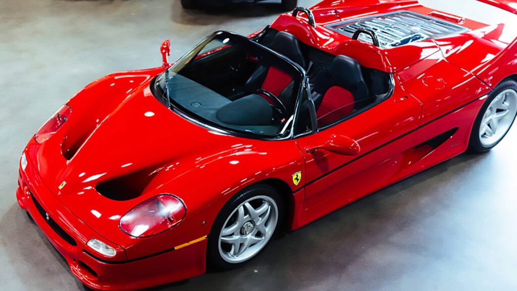 Ferrari F prototype with an interesting history is up for grabs