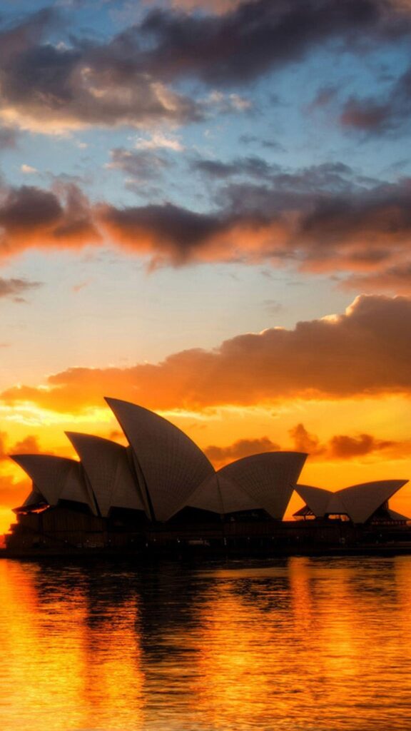 Australia Sydney City sunset Galaxy S Wallpapers