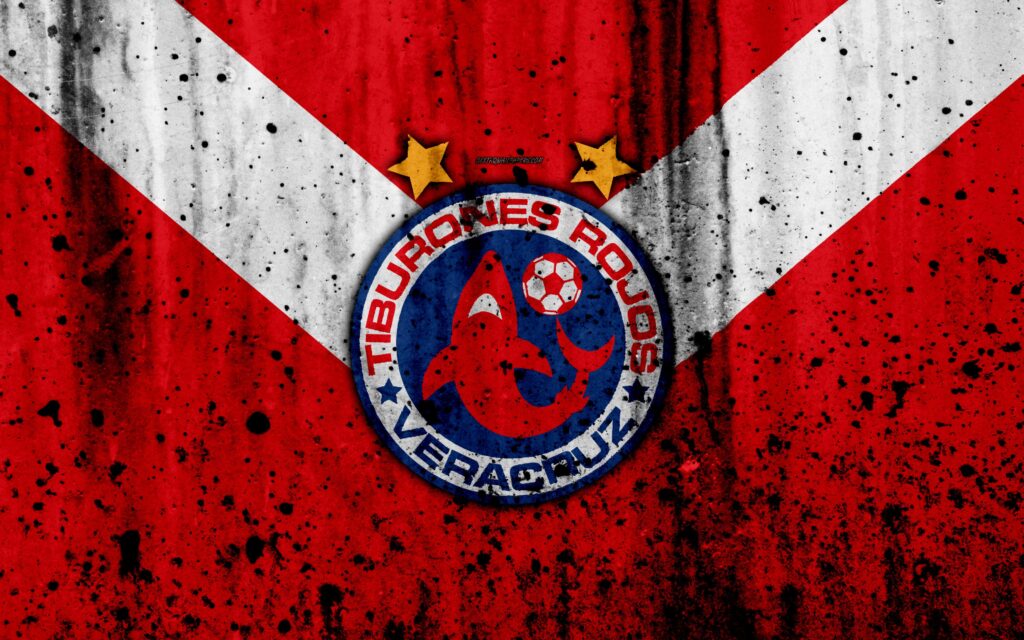 Download wallpapers Tiburones Rojos de Veracruz, Veracruz FC, k