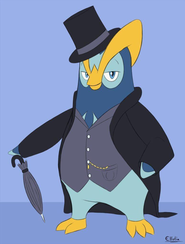 Dapper Prinplup by ecmcdeviantart on @DeviantArt