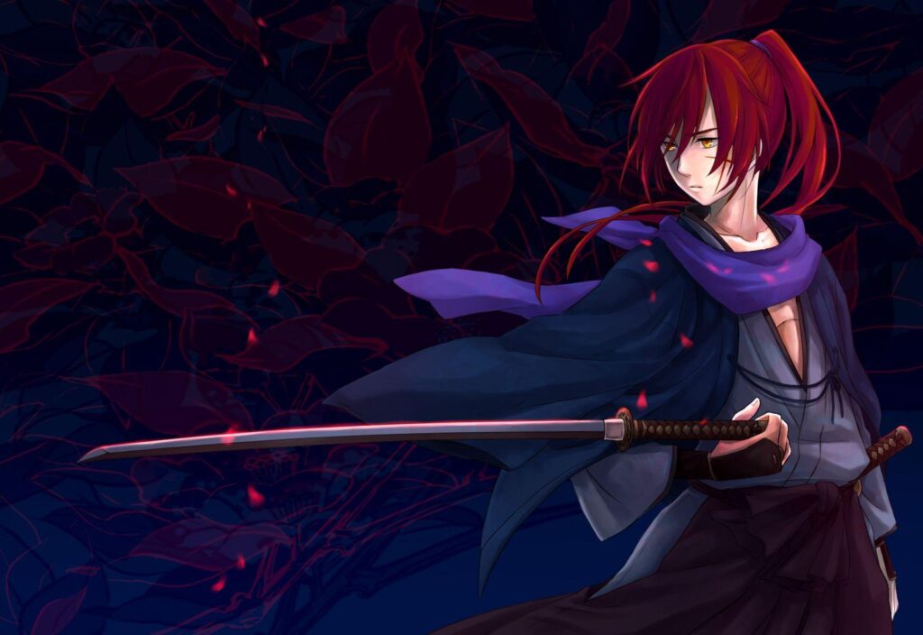 Wallpapers Rurouni Kenshin Young man Himura Kenshin Anime