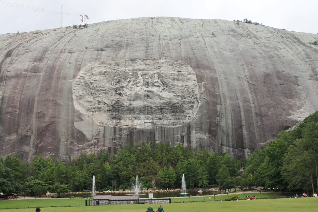 Tourist Place Stone Mountain Park in Georgia State of US HD