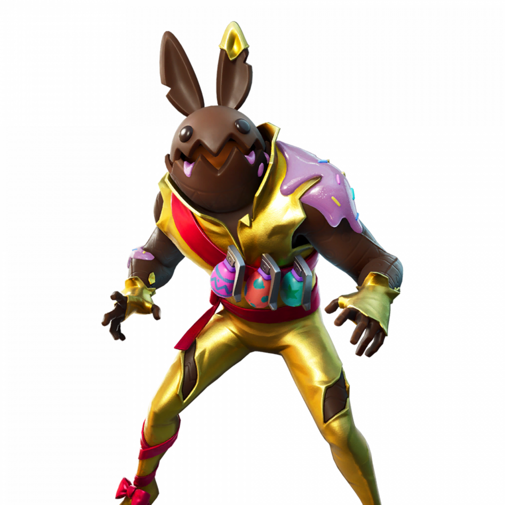 Fortnite’ v Leaked Skins Celebrate Easter With a Chocolate