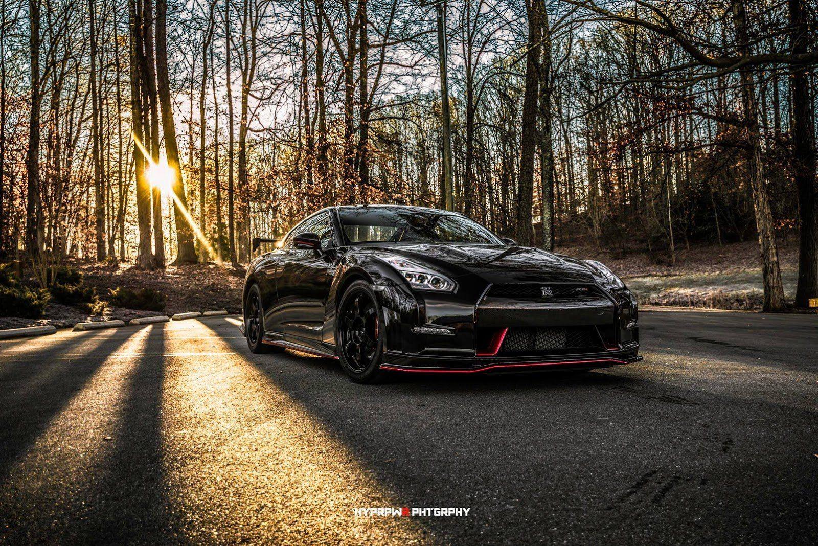 Nissan gtr nismo coupe cars black wallpapers