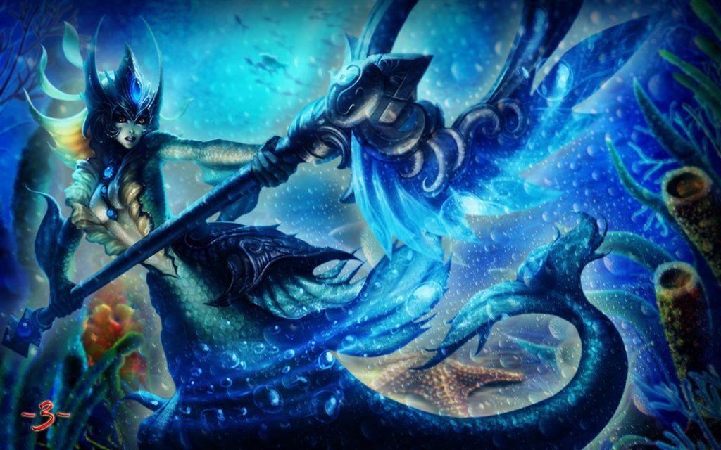 Nami the tidecaller League of Legends Wallpapers by artema on