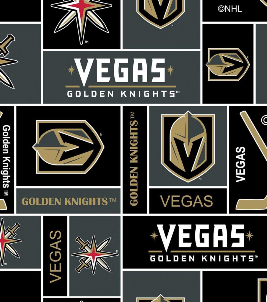Vegas Golden Knights Fleece Fabric ”