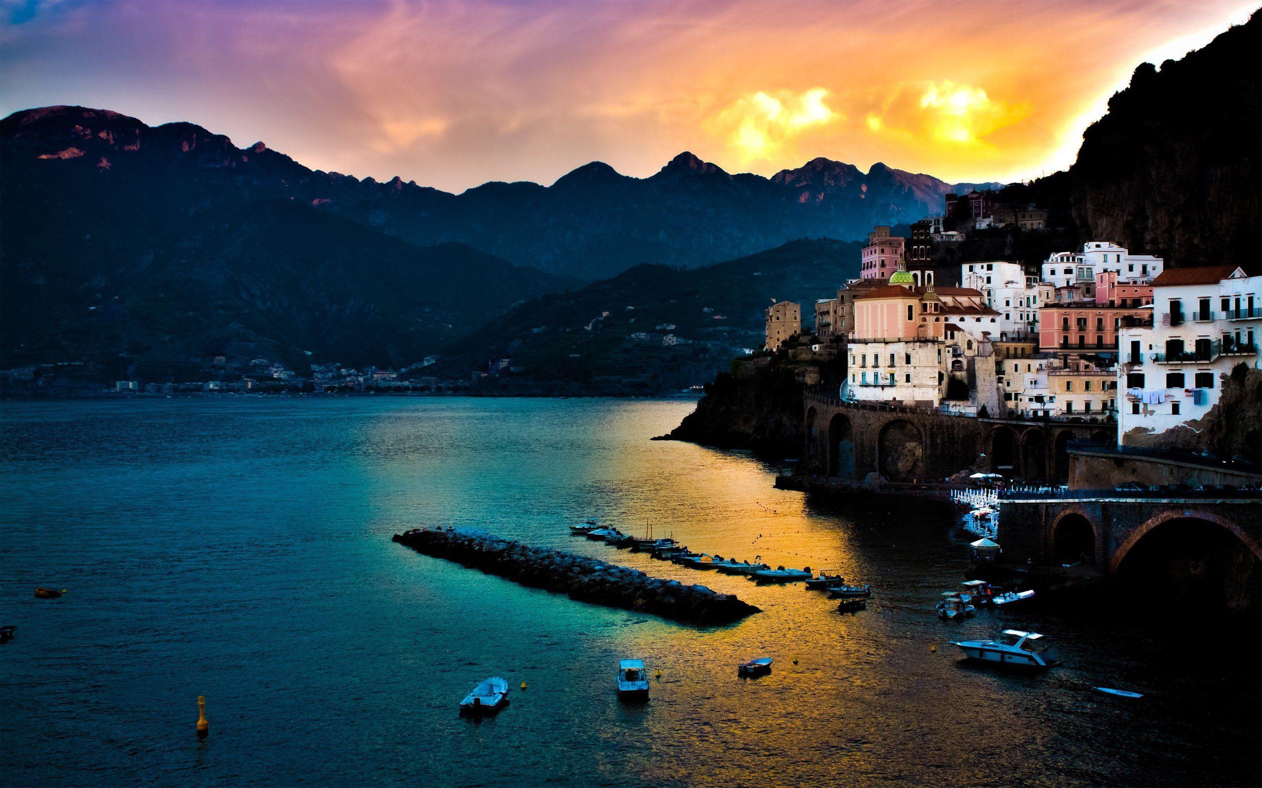 Amalfi Coast Wallpapers Italy World