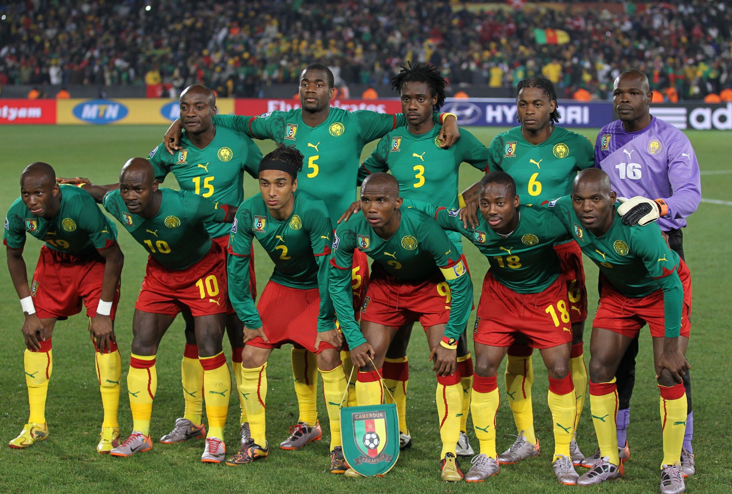 Cameroon World Cup Team Picture