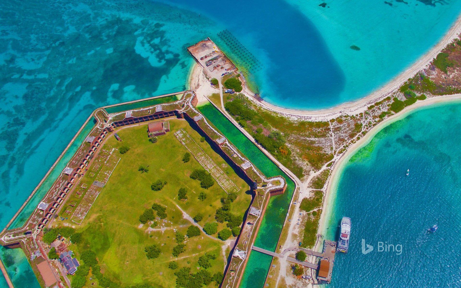 Fort Jefferson in Dry Tortugas National Park, Florida