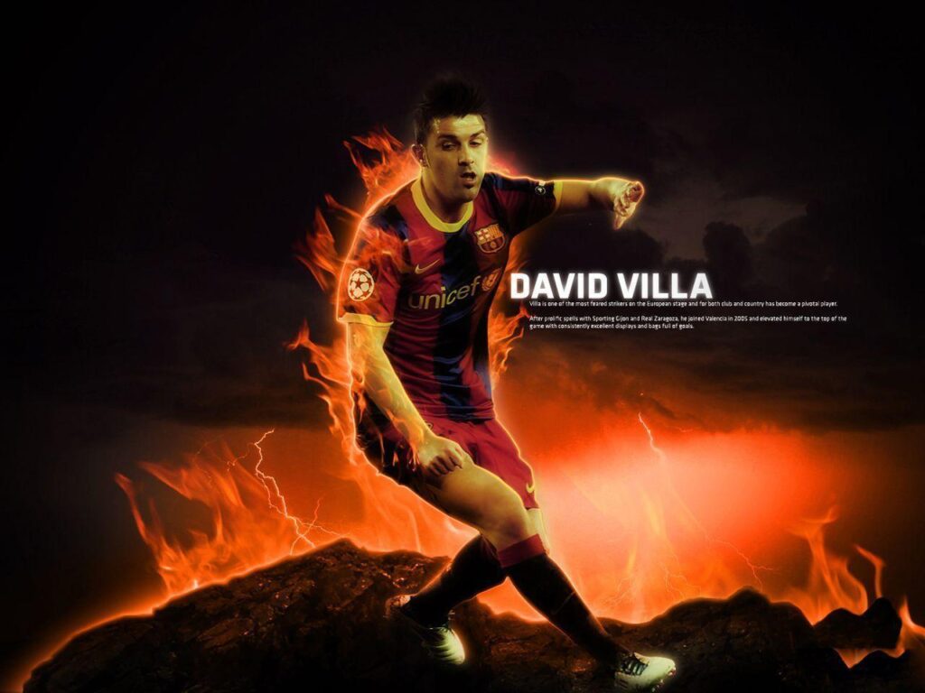 David Villa Football Wallpapers