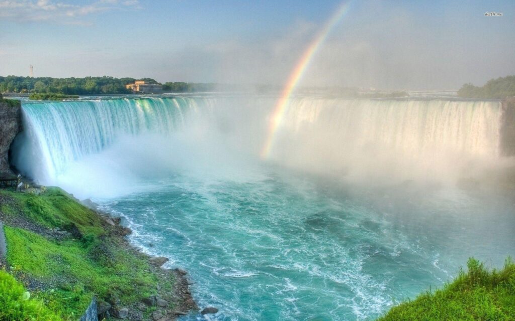 Rainbow in Niagara Falls wallpapers