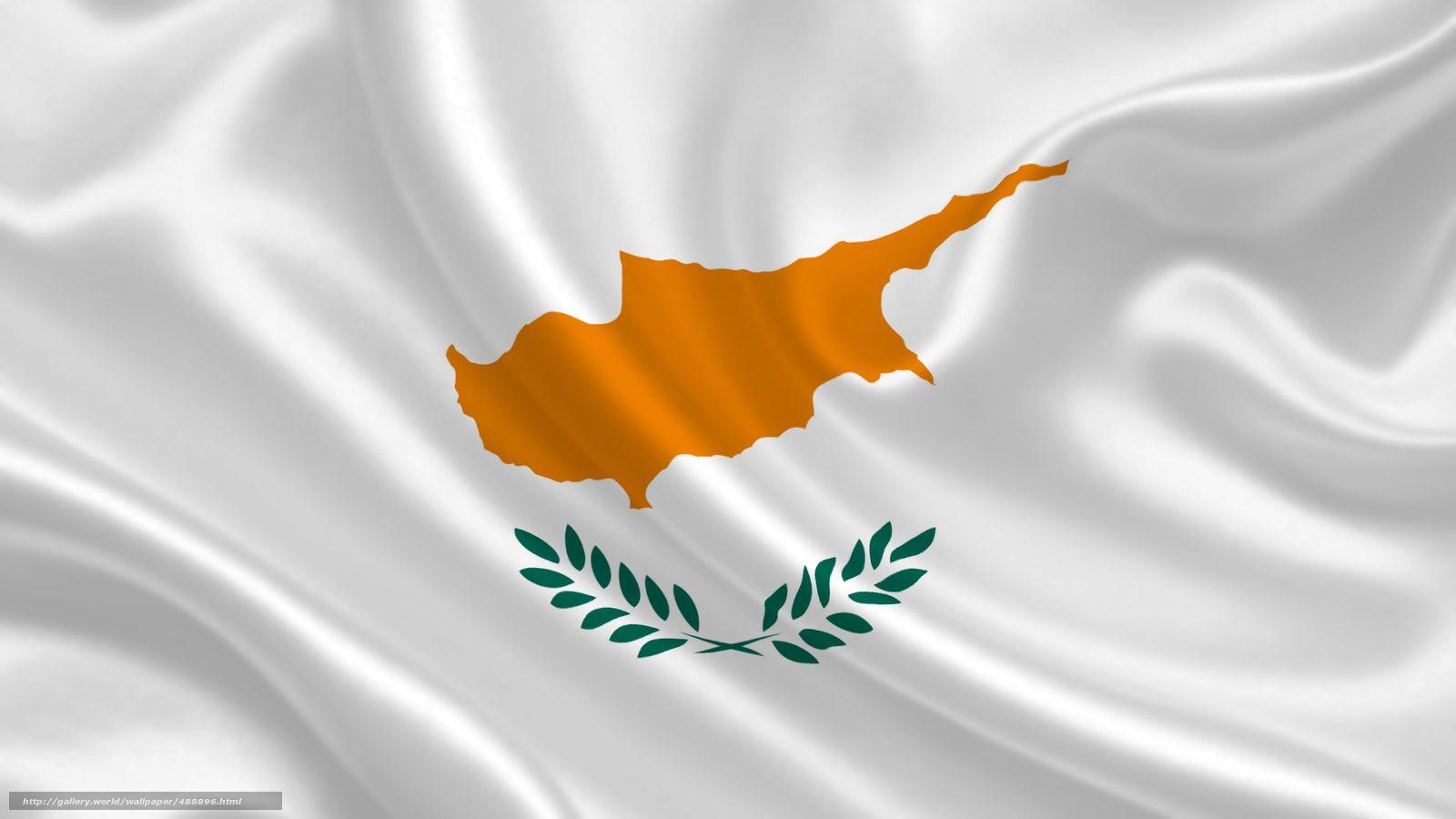 Download wallpapers cyprus, satin, flag, flag free desktop