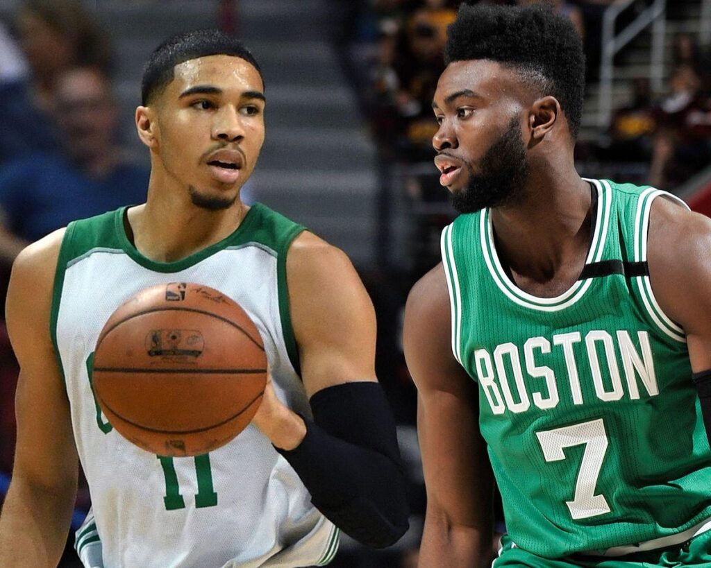 Report Jaylen Brown, Jayson Tatum Off Limits in Kyrie Irving