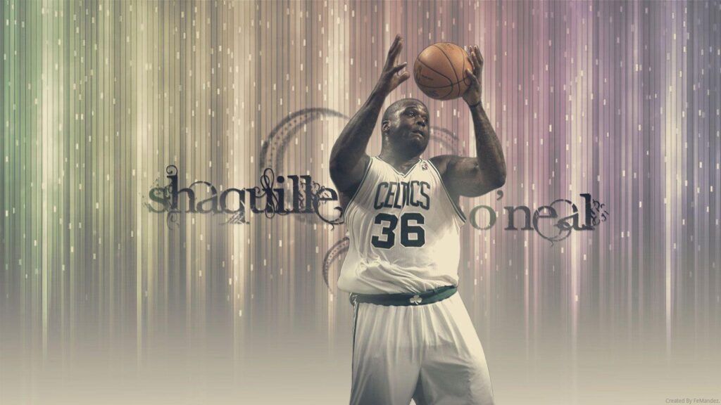 Shaquille O’Neal Celtics Widescreen Wallpapers