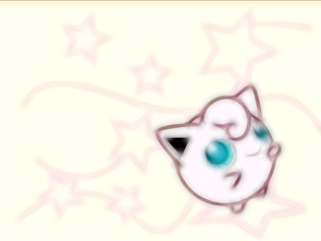 Cute jigglypuff pokemon bacground wallpapers for your screens