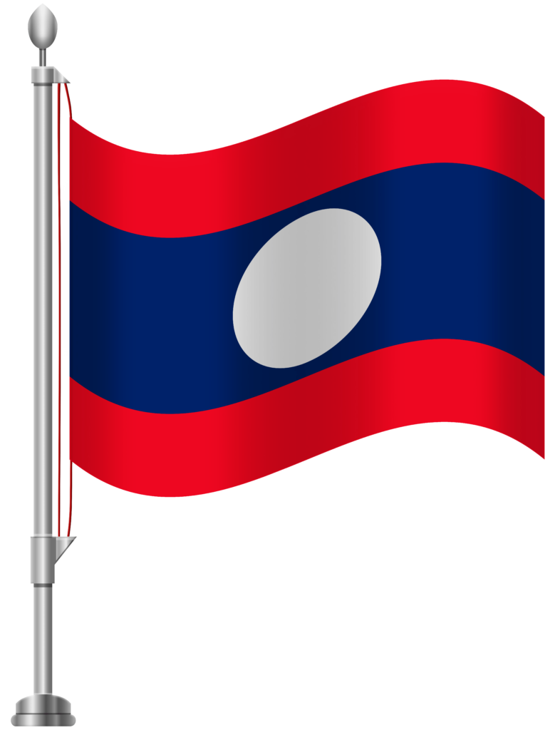 Laos Flag Transparent & Wallpaper Clipart Free Download