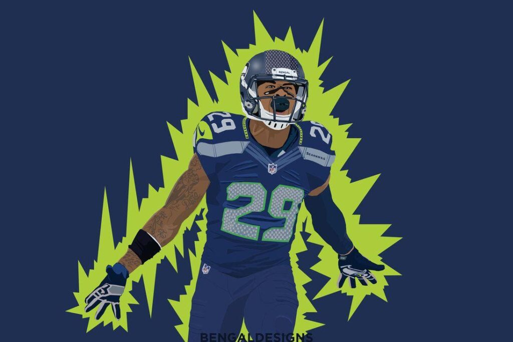 Earl Thomas III Vector Wallpapers by BengalDesigns by bengalbro on
