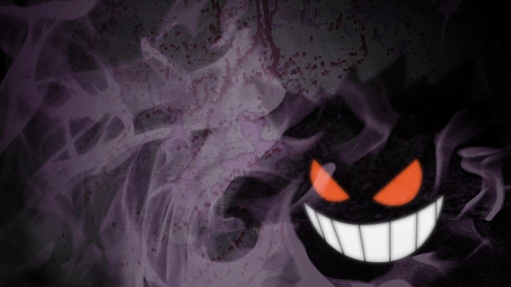 Got bored and threw together a Gengar wallpaper pokemon