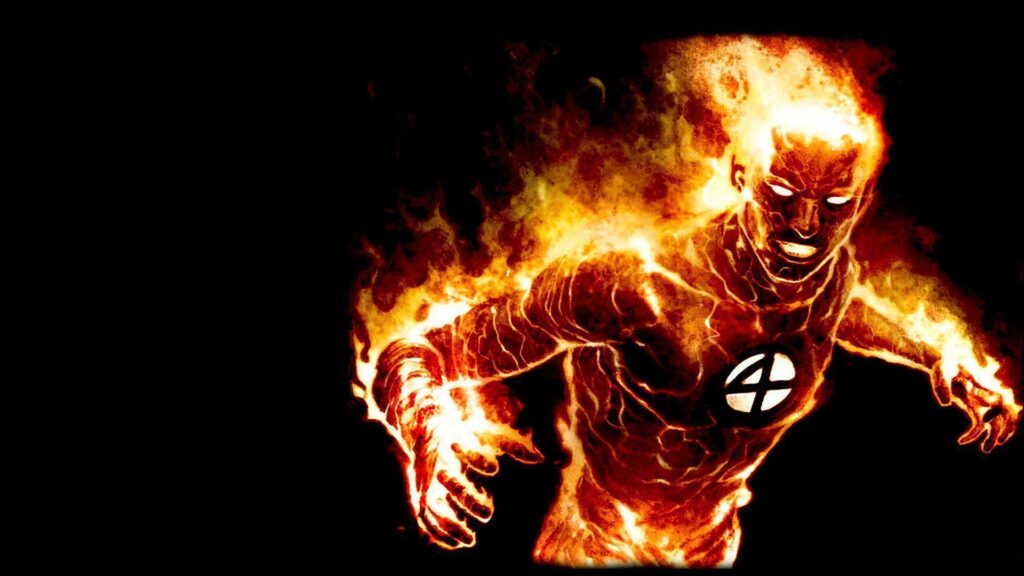 Human Torch  Wallpaper 2K Wallpapers