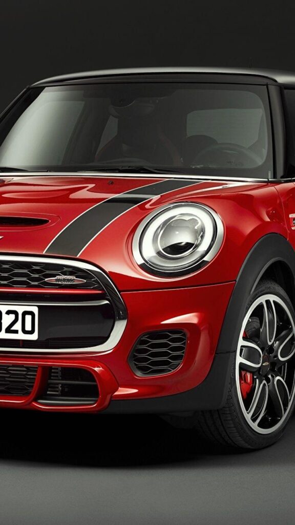 Wallpapers F Mini Cooper Red Front automobile