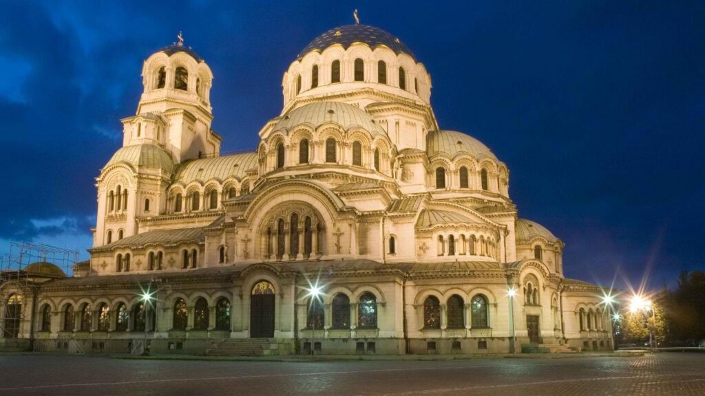 Cathedral Sofia Bulgaria 2K Wallpapers