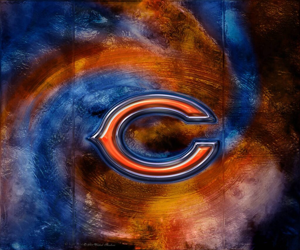 Wallpapers By Wicked Shadows Chicago Bears D Logo Wallpapers