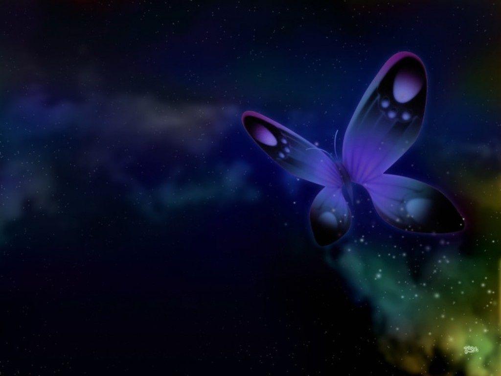 Blue Butterfly,Wallpapers